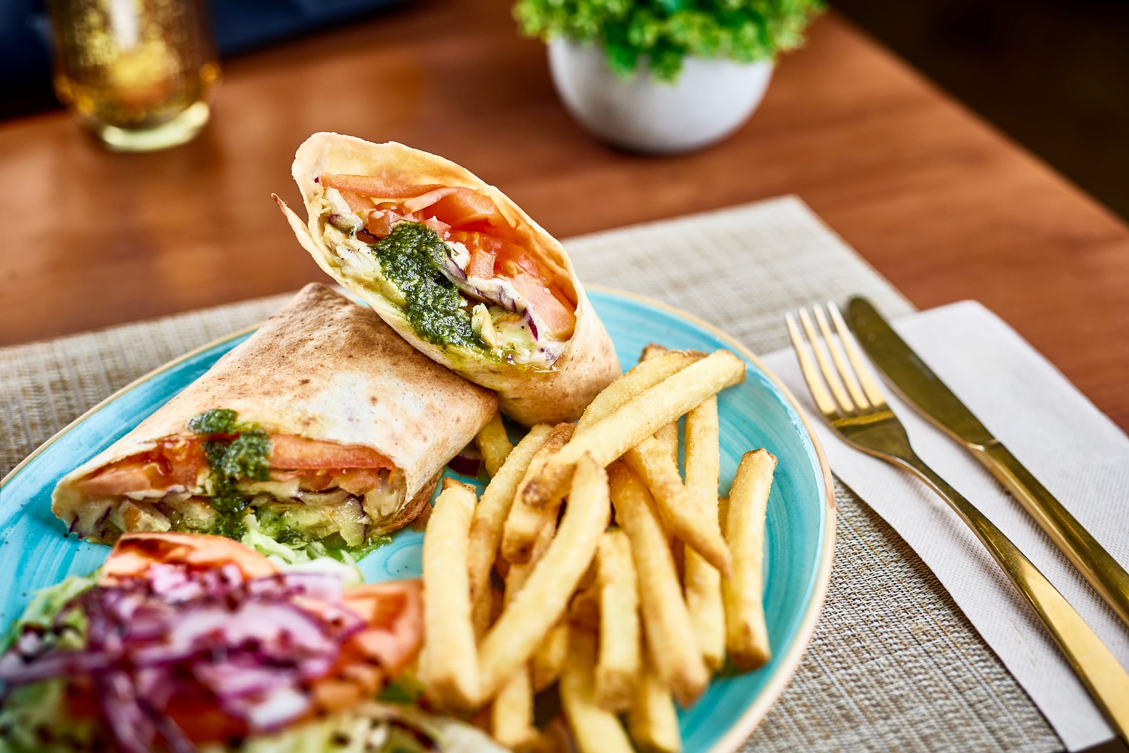 Wraps, Paninis & Jacket Potato at Freska E1